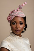 Church Hat Fascinator Pink– Elegant Formal Hat for Weddings, Church, Tea Parties & Special Events