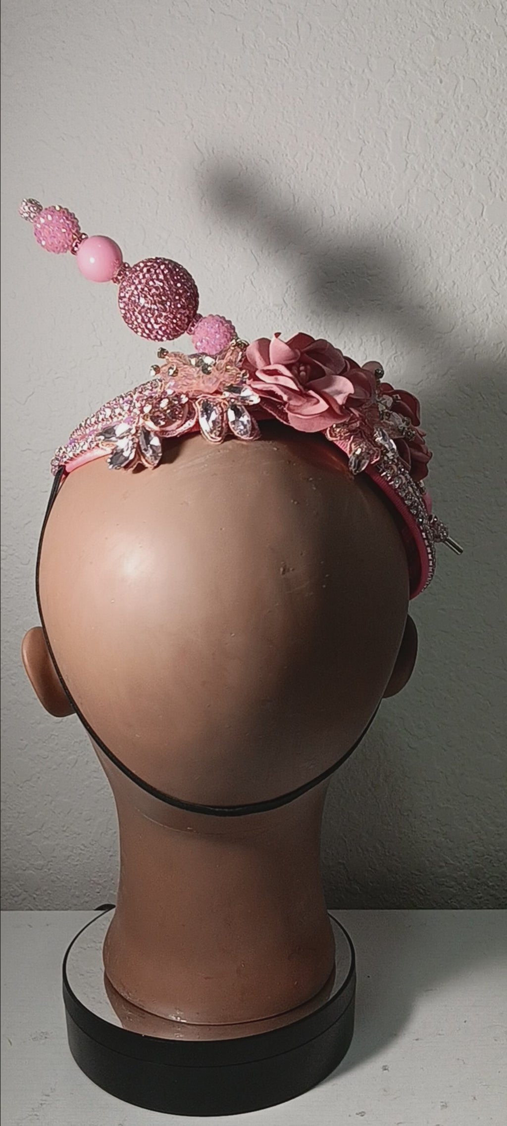 Church Hat Fascinator Pink– Elegant Formal Hat for Weddings, Church, Tea Parties & Special Events