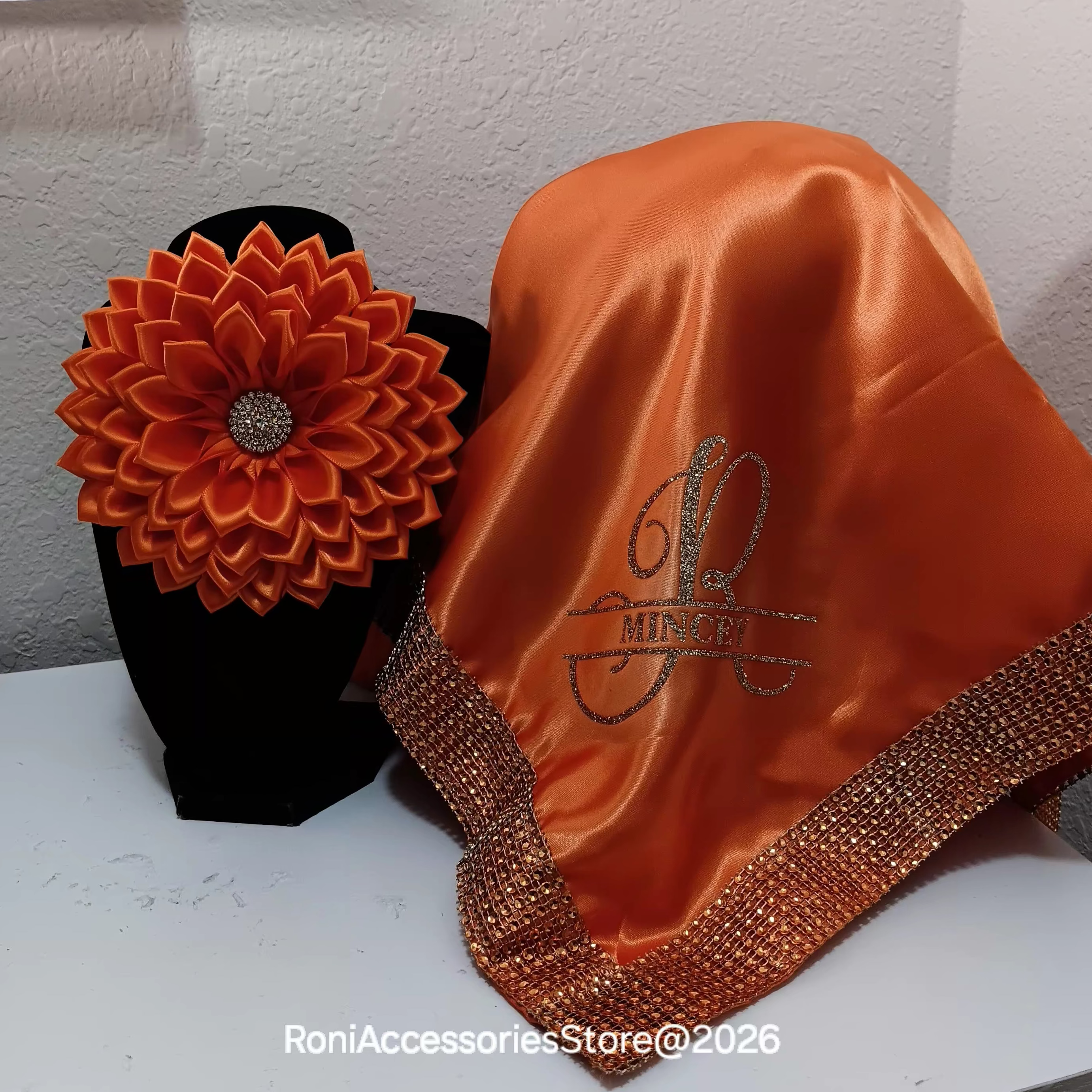 Lap Scarf & Corsage set